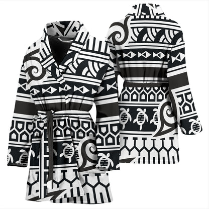 Samoan Style Print Design LKS305 Women Bathrobe