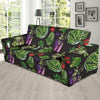 Lettuce Pattern Print Design 01 Sofa Slipcover