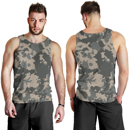 ACU Digital Camouflage Men Tank Top