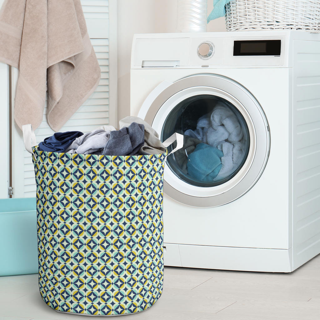 Swedish Design Pattern Laundry Basket