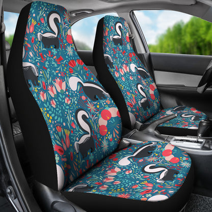 Skunk Print Design LKS302 Car Seat Covers