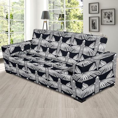 Flying Fish Pattern Print Design 03 Sofa Slipcover