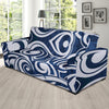 Maori Pattern Print Design 01 Sofa Slipcover