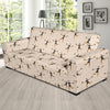 Cheerleader Pattern Print Design 03 Sofa Slipcover