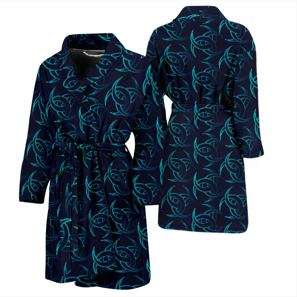 Vikings Print Design LKS302 Men Bathrobe
