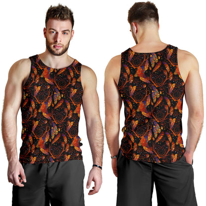 Dream Catcher Native American Design Men Tank Top