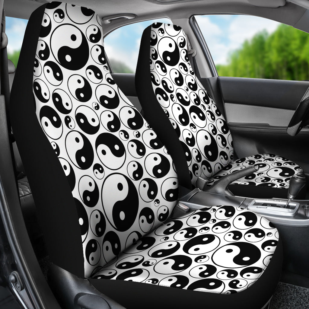 Yin Yang Print Design LKS302 Car Seat Covers