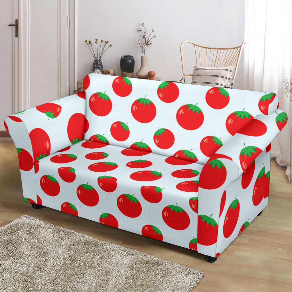 Tomato Print Design LKS307 Loveseat Couch Slipcover