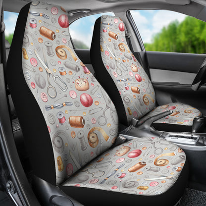 Sewing Equipment Print Design LKS302 Car Seat Covers