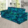 Mermaid Scales Pattern Print Design 06 Sofa Slipcover