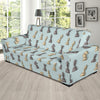 Chess Pattern Print Design 02 Sofa Slipcover