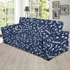 Music note Pattern Print Design A02 Sofa Slipcover