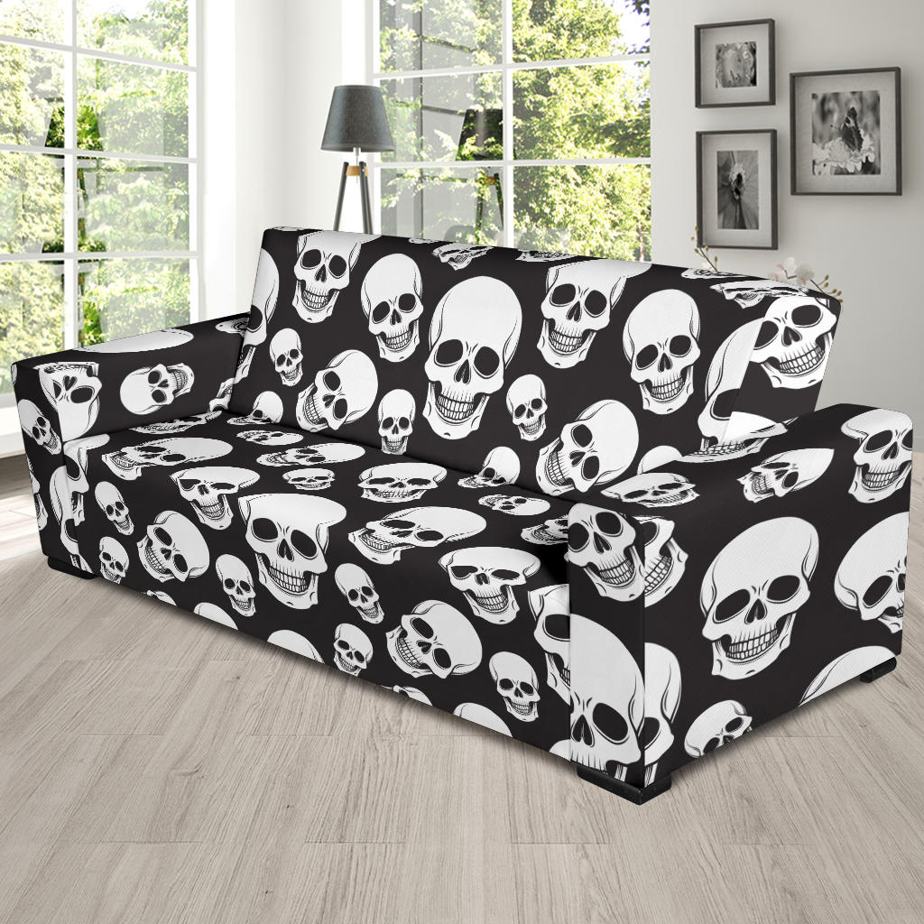 Skull Print Design LKS301 Sofa Slipcover