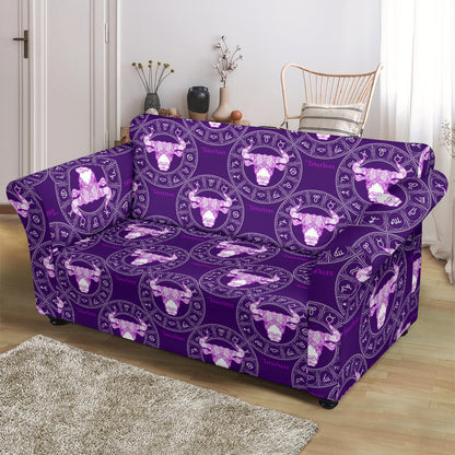 Taurus Print Design LKS303 Loveseat Couch Slipcover