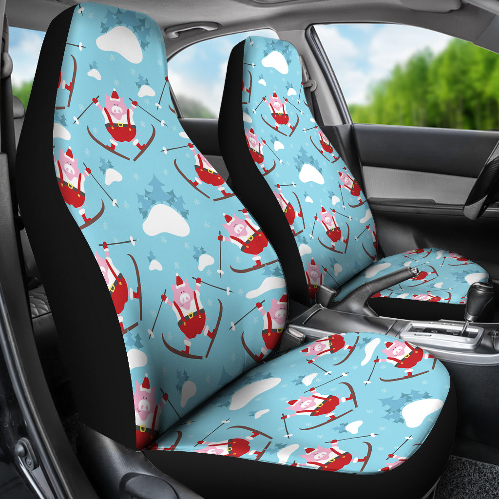 Ski Print Design LKS309 Car Seat Covers
