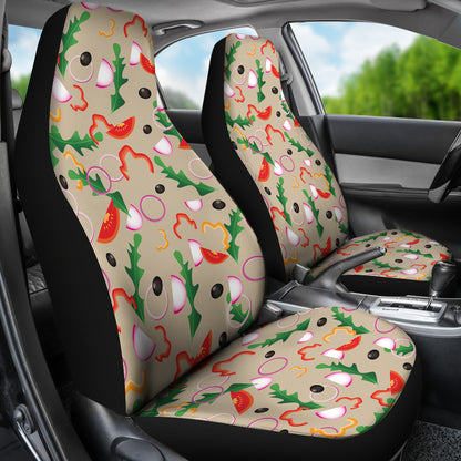 Salad Print Design LKS303 Car Seat Covers