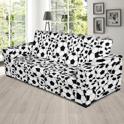Soccer Ball Print Design LKS301 Sofa Slipcover