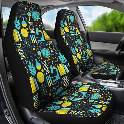 Science Print Design LKS301 Car Seat Covers