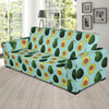 Avocado Pattern Print Design 04 Sofa Slipcover