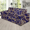 Rope Pattern Print Design A01 Sofa Slipcover