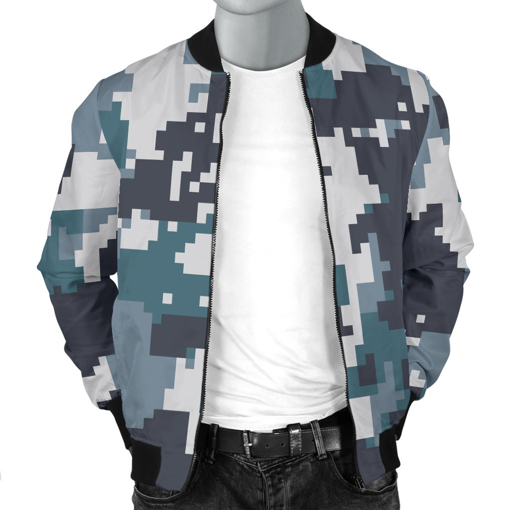 ACU Digital Urban Camouflage Men Bomber Jacket