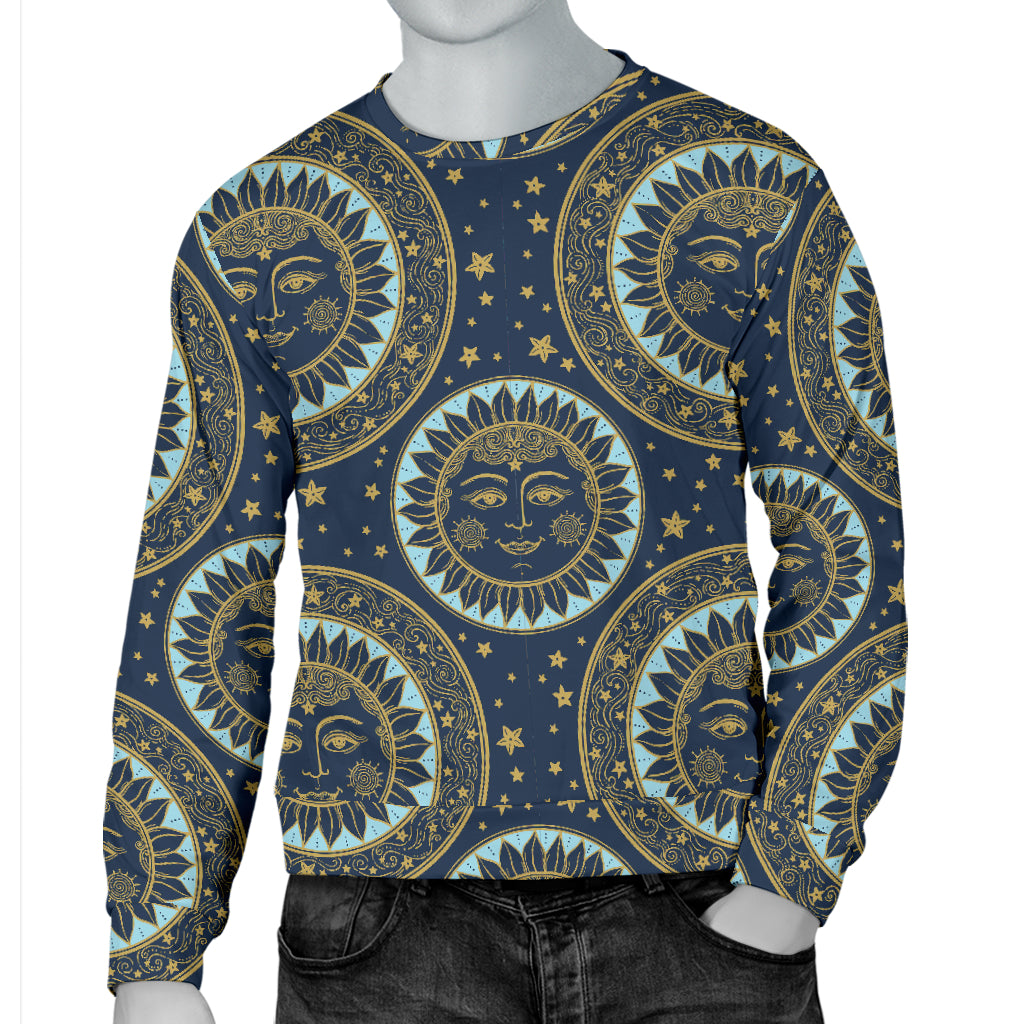 Boho Sun Dream Men Long Sleeve Sweatshirt