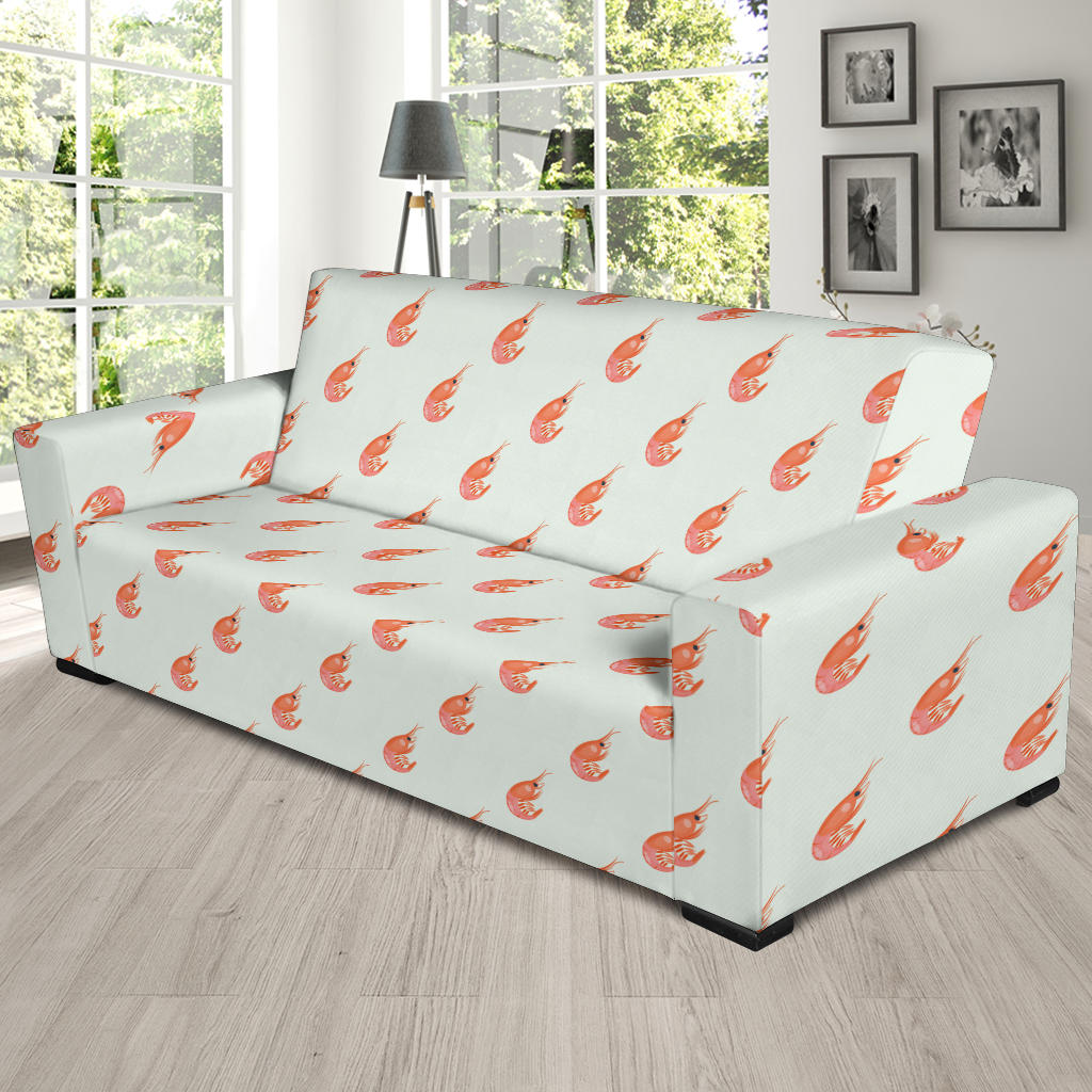 Shrimp Print Design LKS304 Sofa Slipcover