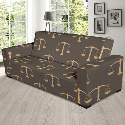 Libra Pattern Print Design 01 Sofa Slipcover