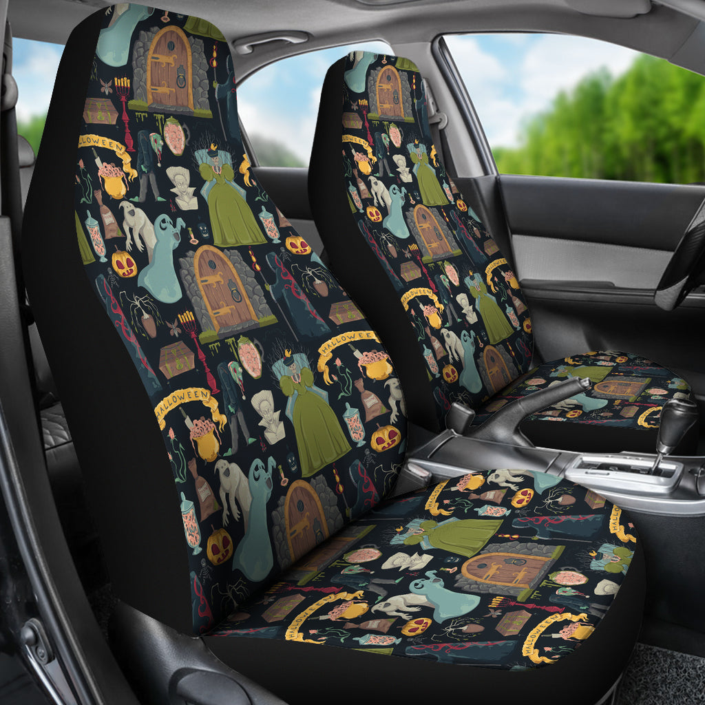 Creepy Halloween Print Design LKS304 Car Seat Covers