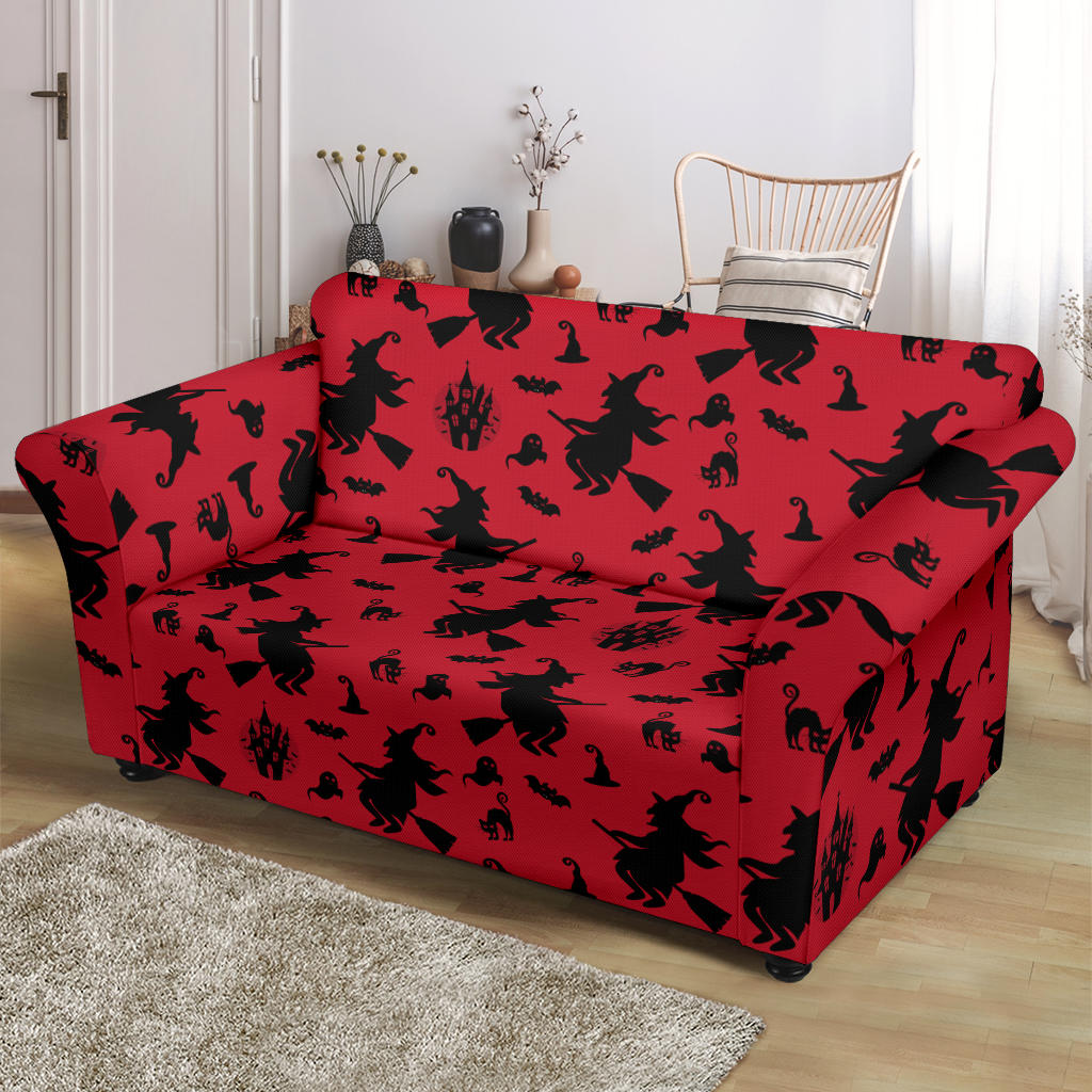 Witch Print Design LKS303 Loveseat Couch Slipcover