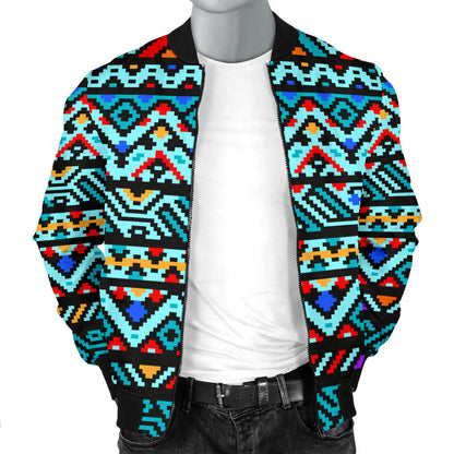 Southwestern Style Men Bomber Jacket