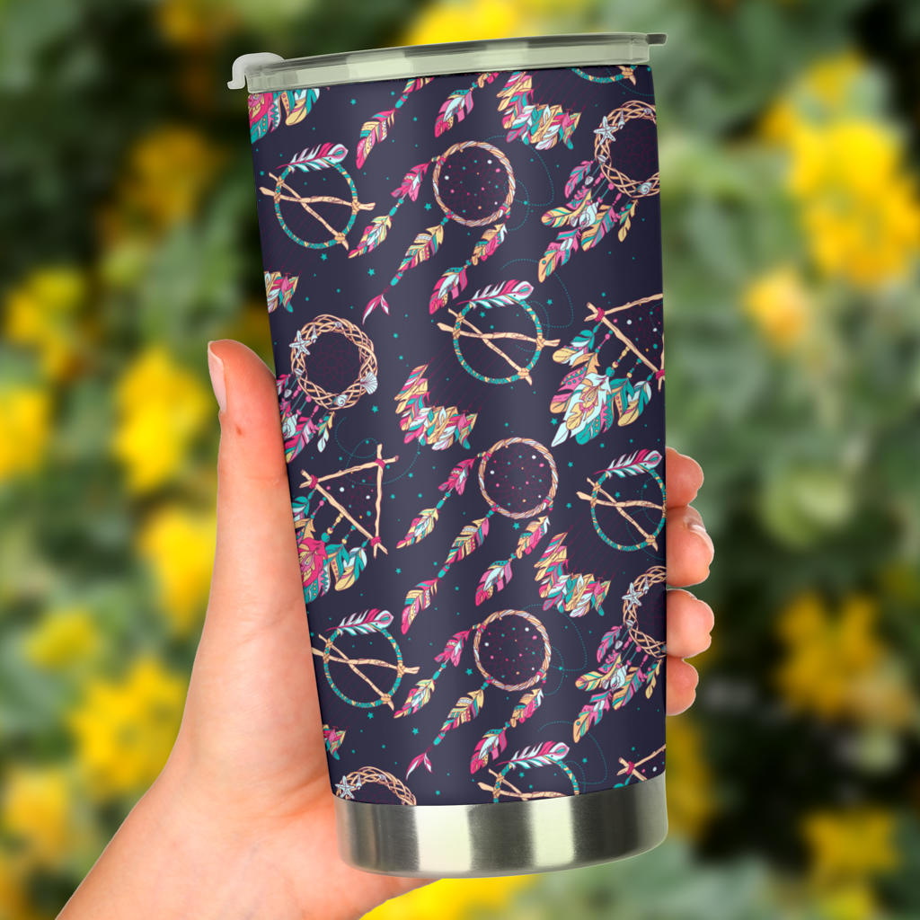 Boho Dream Catcher Colorful Tumbler