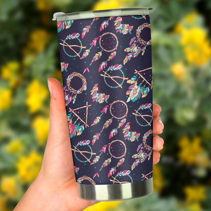 Boho Dream Catcher Colorful Tumbler