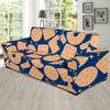 Cracker Pattern Print Design 03 Sofa Slipcover