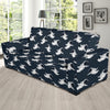 Astronaut Pattern Print Design 02 Sofa Slipcover