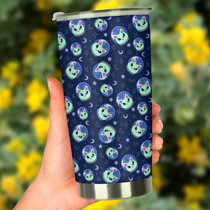 Alien Cat Tumbler