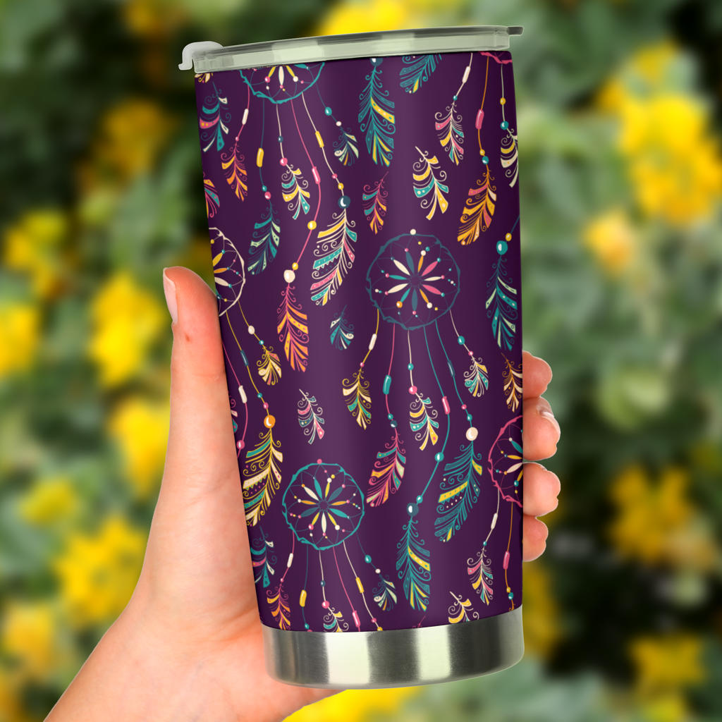 Dream Catcher Boho Design Tumbler
