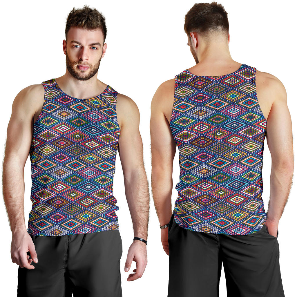 Southwestern Design Men Tank Top