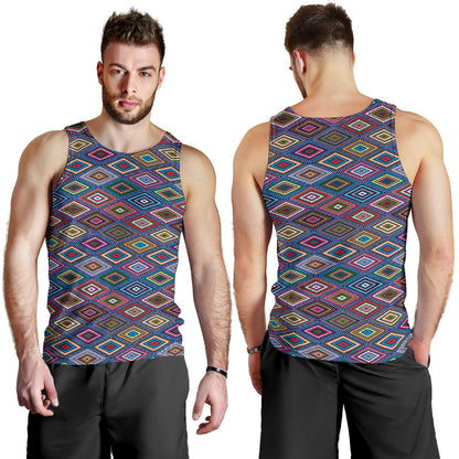 Southwestern Design Men Tank Top