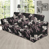 Crane Pattern Print Design 01 Sofa Slipcover