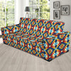 Aztec Pattern Print Design 01 Sofa Slipcover