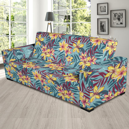Summer Floral Print Design LKS304 Sofa Slipcover