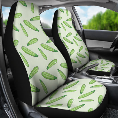 Zucchini Print Design LKS302 Car Seat Covers