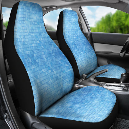 Swimming Pool Print Design LKS302 Car Seat Covers
