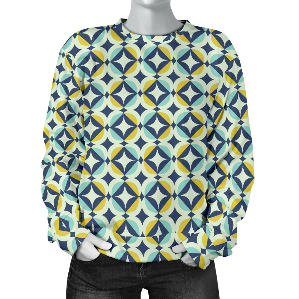 Swedish Design Pattern Women Long Sleeve Sweatshirt