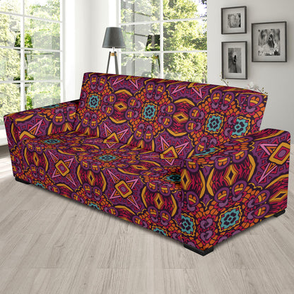 Bohemian Pattern Print Design 10 Sofa Slipcover