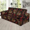 Owl Pattern Print Design A08 Sofa Slipcover