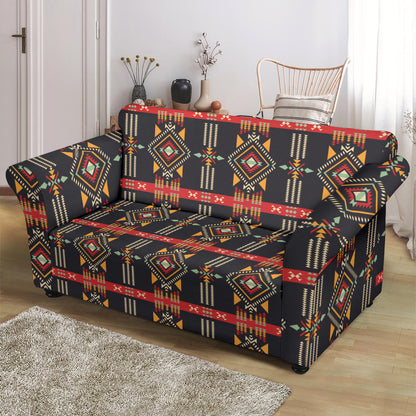Southwest Pattern Print Design LKS303 Loveseat Couch Slipcover