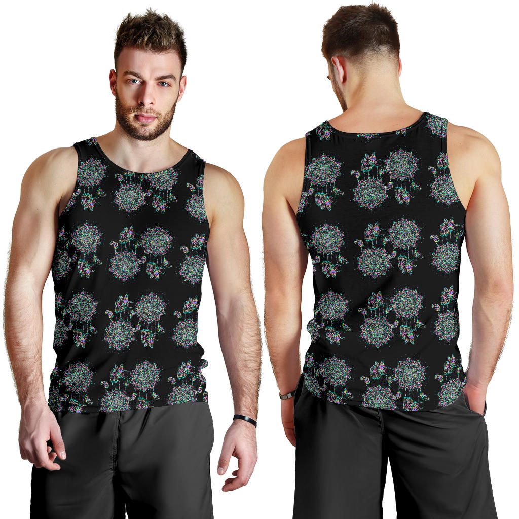 Dream Catcher Colorful Hand Draw Men Tank Top