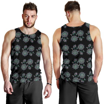 Dream Catcher Colorful Hand Draw Men Tank Top